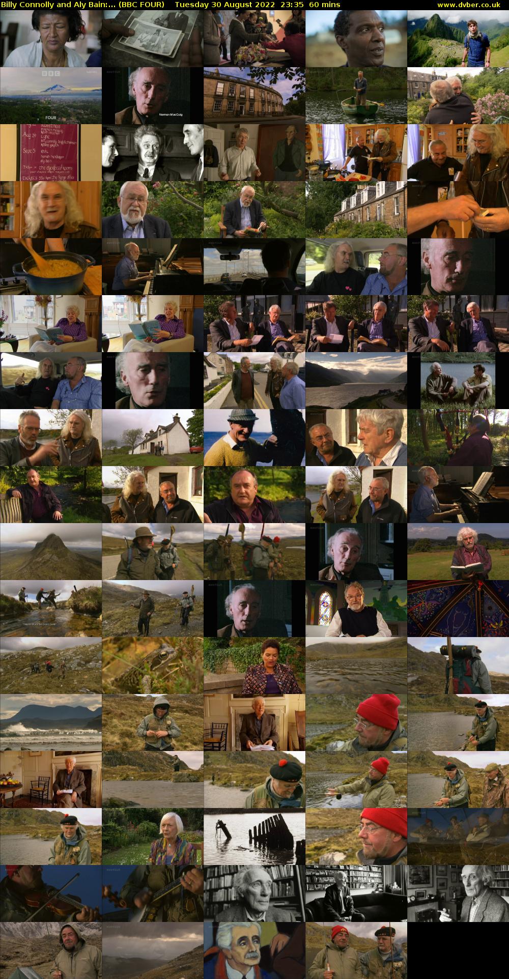 Billy Connolly and Aly Bain:... (BBC FOUR) Tuesday 30 August 2022 23:35 - 00:35