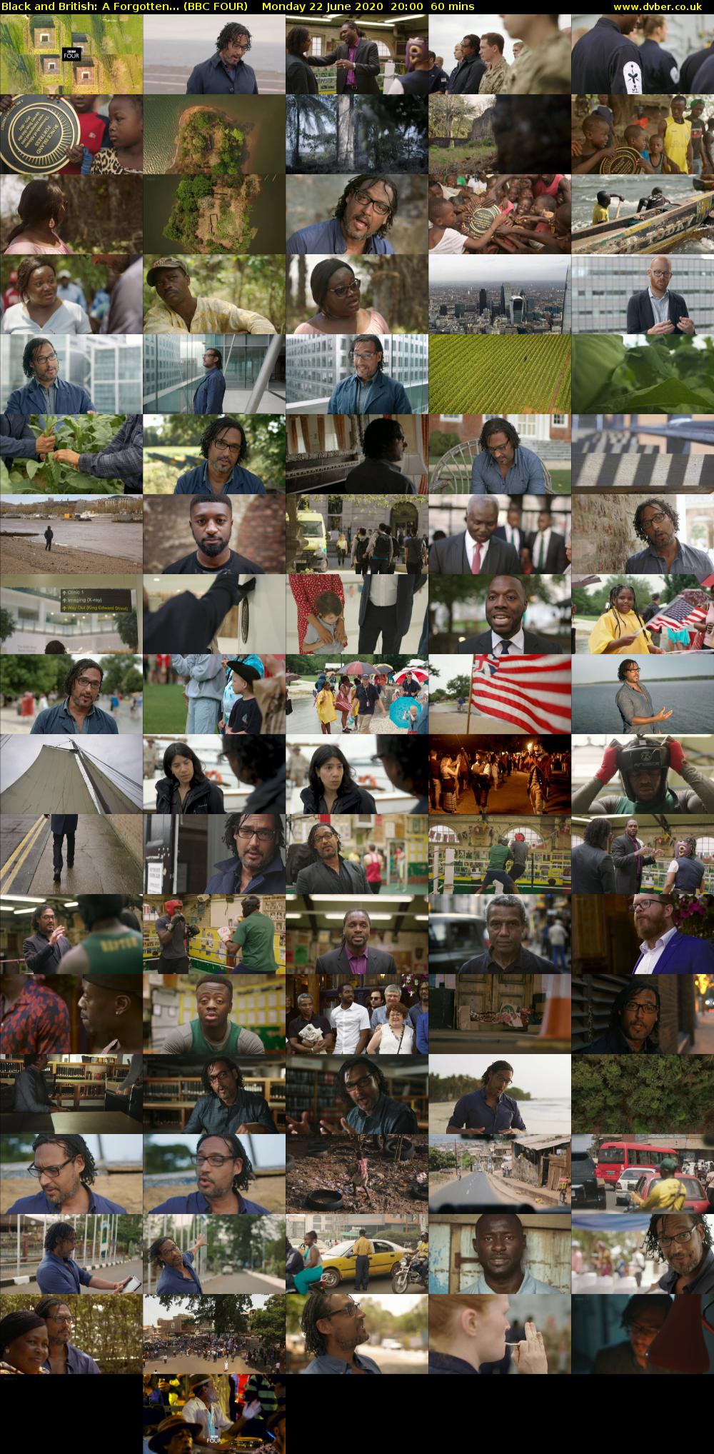 Black and British: A Forgotten... (BBC FOUR) Monday 22 June 2020 20:00 - 21:00