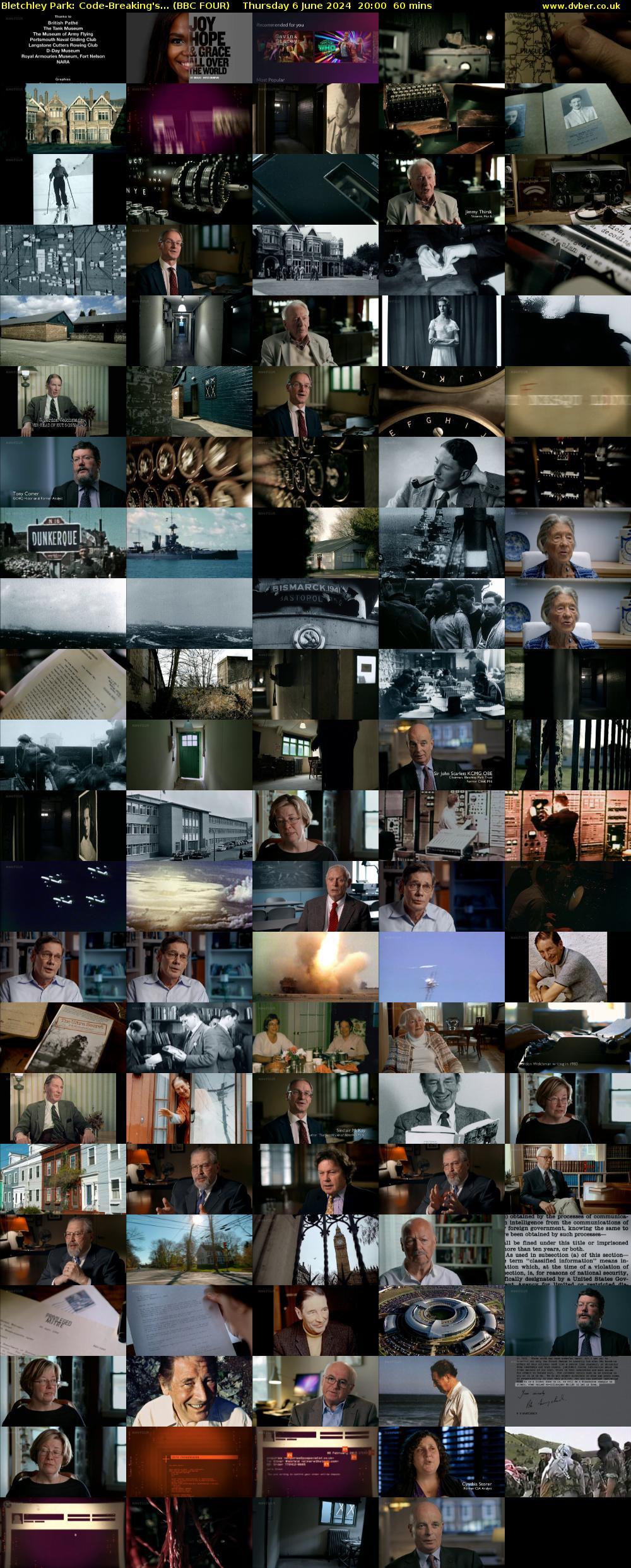 Bletchley Park: Code-Breaking's... (BBC FOUR) Thursday 6 June 2024 20:00 - 21:00