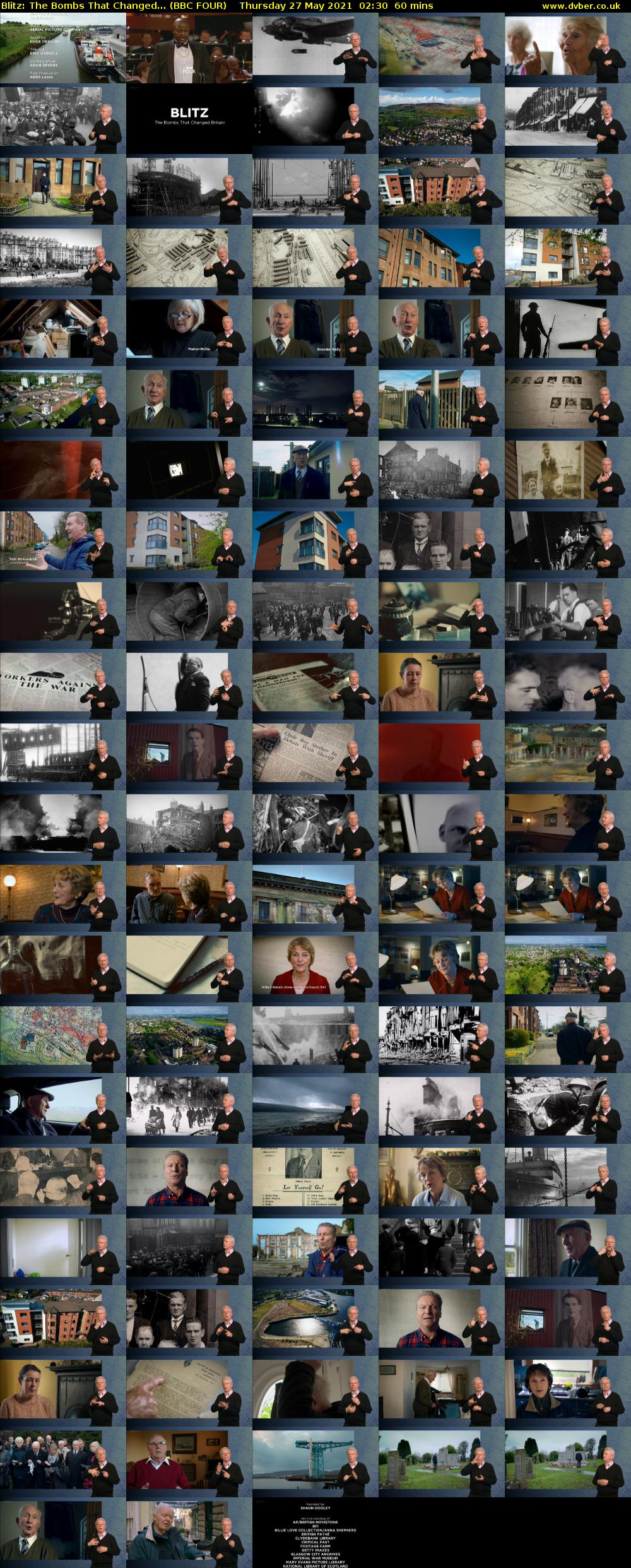Blitz: The Bombs That Changed... (BBC FOUR) Thursday 27 May 2021 02:30 - 03:30