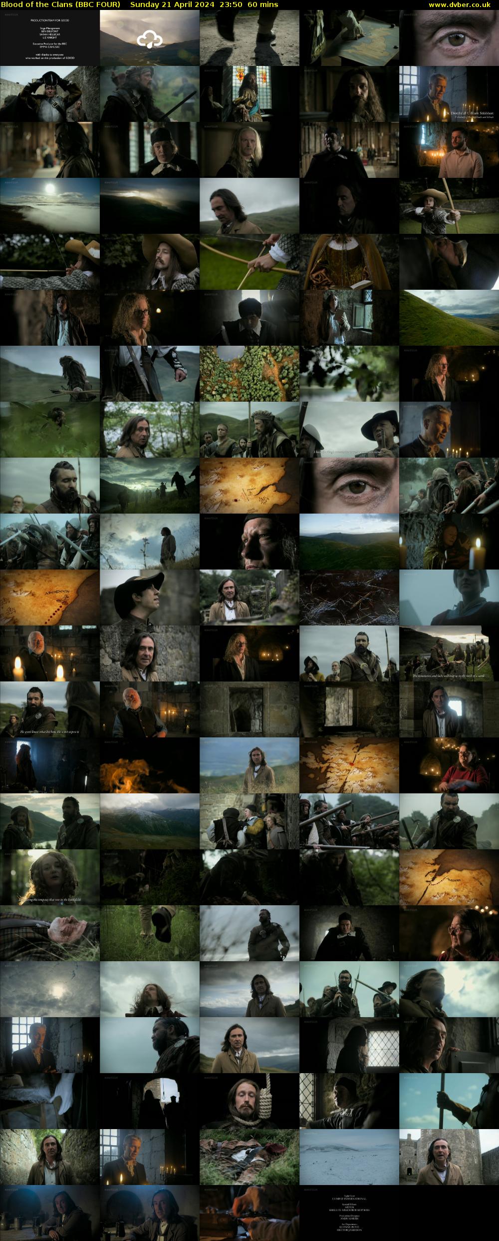 Blood of the Clans (BBC FOUR) Sunday 21 April 2024 23:50 - 00:50