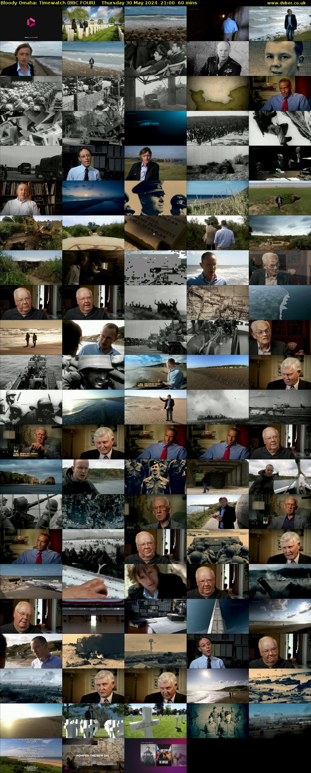Bloody Omaha: Timewatch (BBC FOUR) Thursday 30 May 2024 21:00 - 22:00