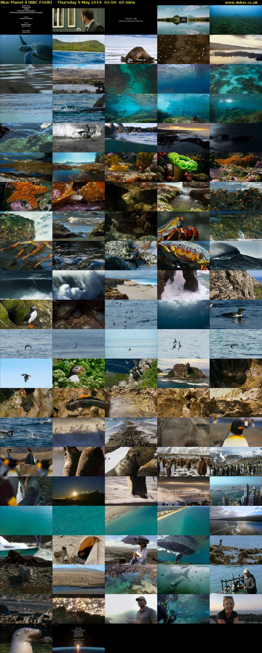 Blue Planet II (BBC FOUR) Thursday 9 May 2019 01:00 - 02:00