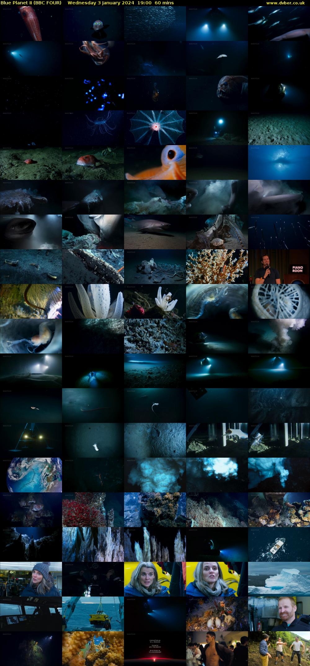 Blue Planet II (BBC FOUR) Wednesday 3 January 2024 19:00 - 20:00