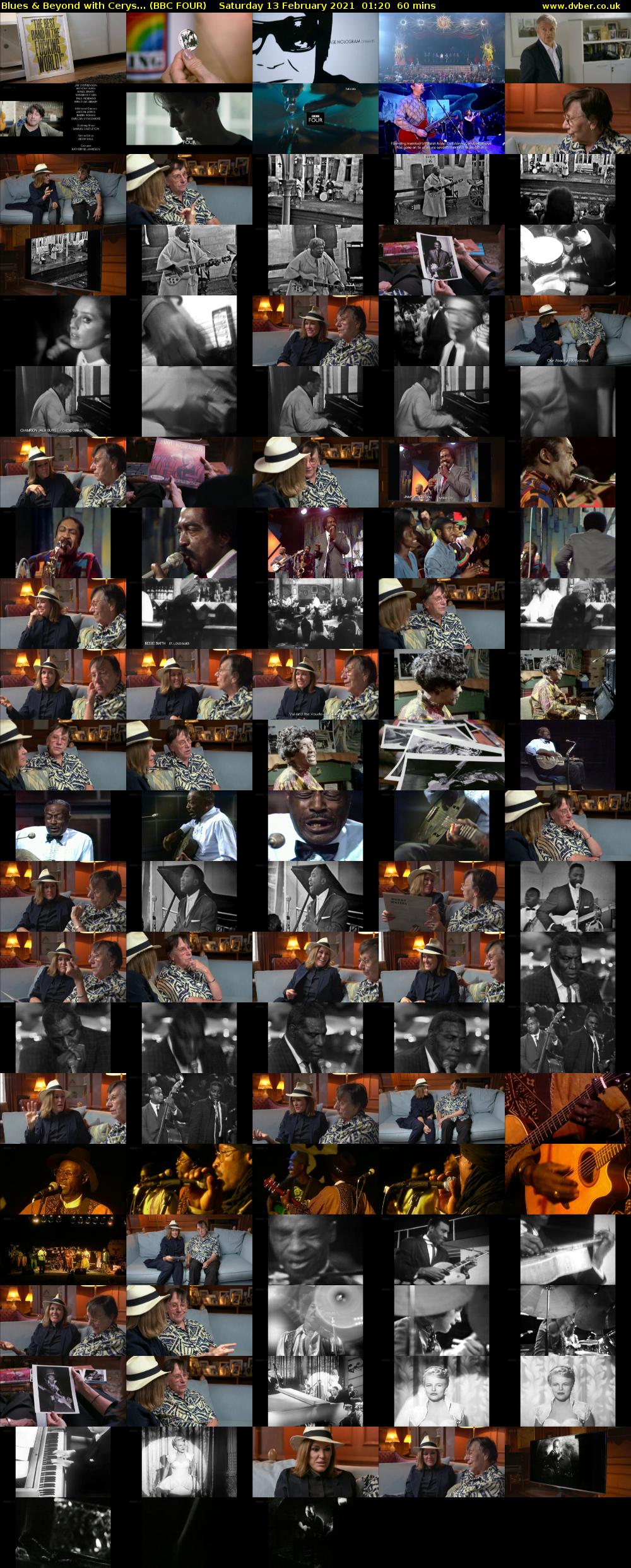 Blues & Beyond with Cerys... (BBC FOUR) Saturday 13 February 2021 01:20 - 02:20