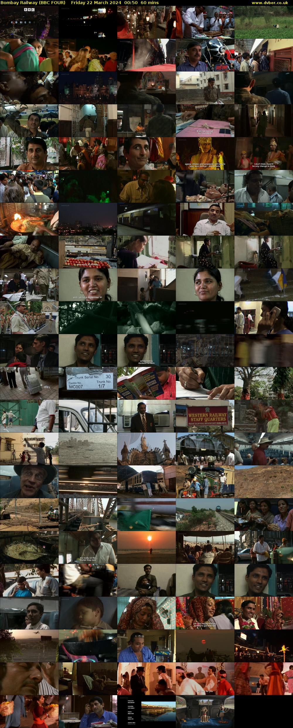 Bombay Railway (BBC FOUR) Friday 22 March 2024 00:50 - 01:50