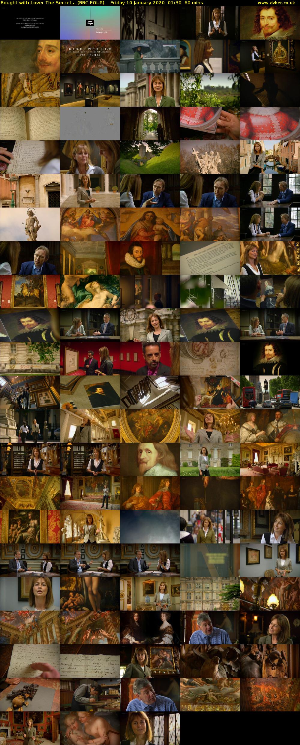 Bought with Love: The Secret... (BBC FOUR) Friday 10 January 2020 01:30 - 02:30