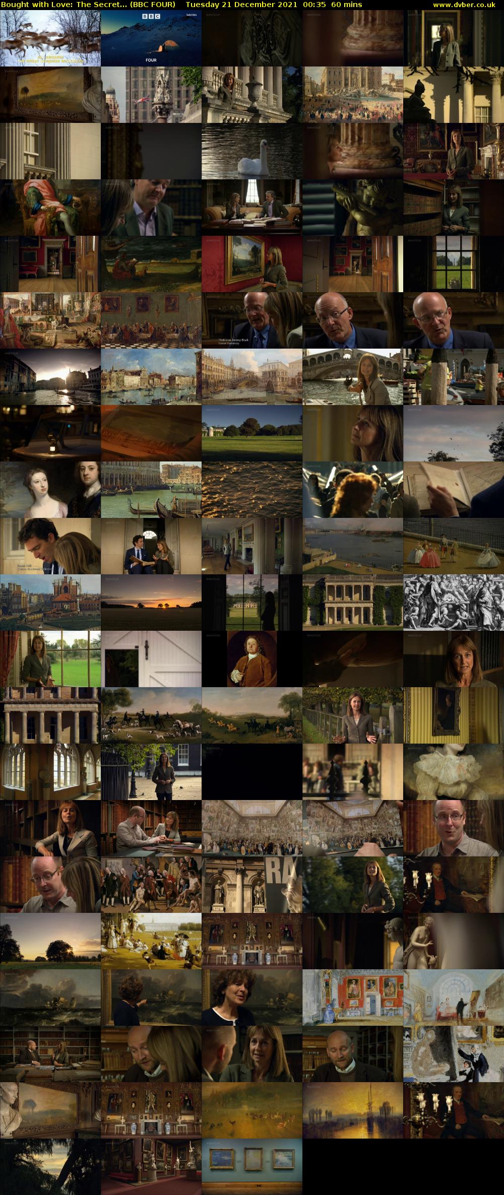 Bought with Love: The Secret... (BBC FOUR) Tuesday 21 December 2021 00:35 - 01:35