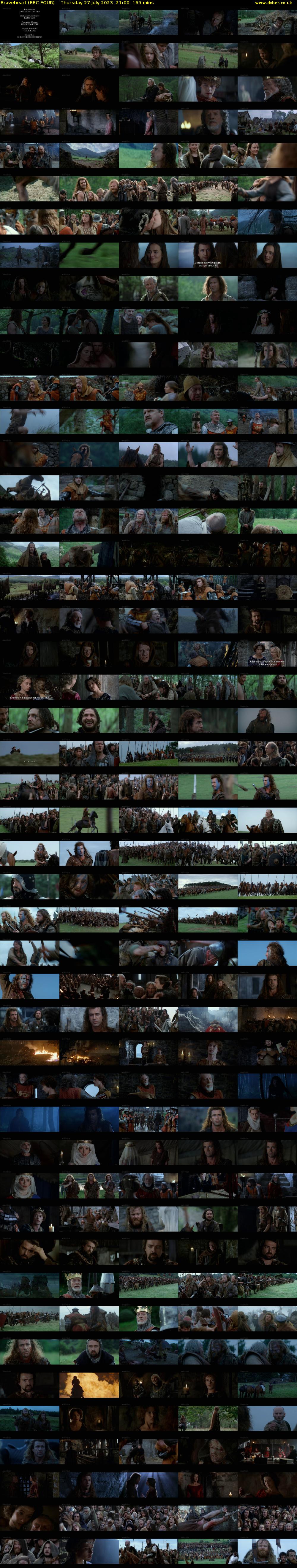 Braveheart (BBC FOUR) Thursday 27 July 2023 21:00 - 23:45