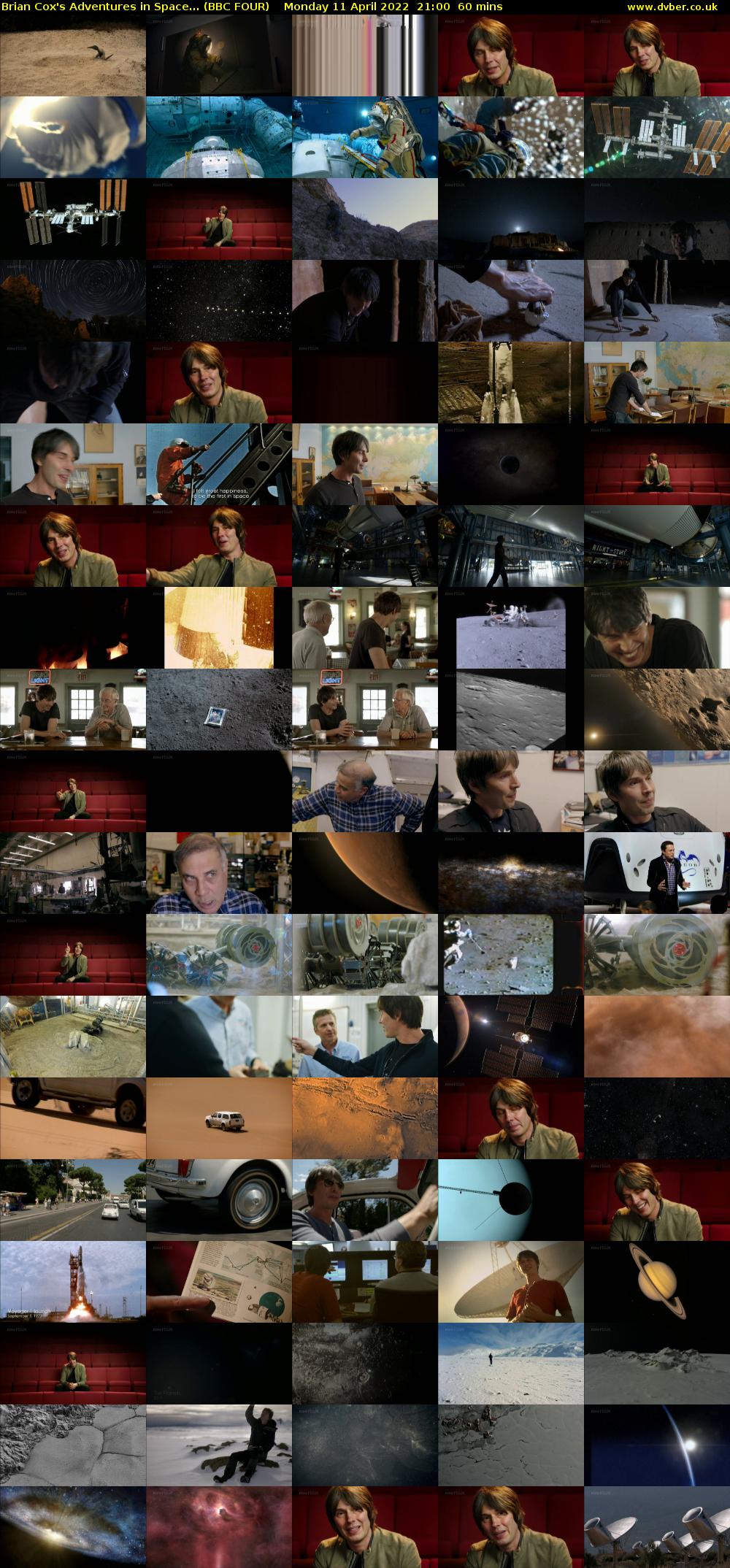 Brian Cox's Adventures in Space... (BBC FOUR) Monday 11 April 2022 21:00 - 22:00