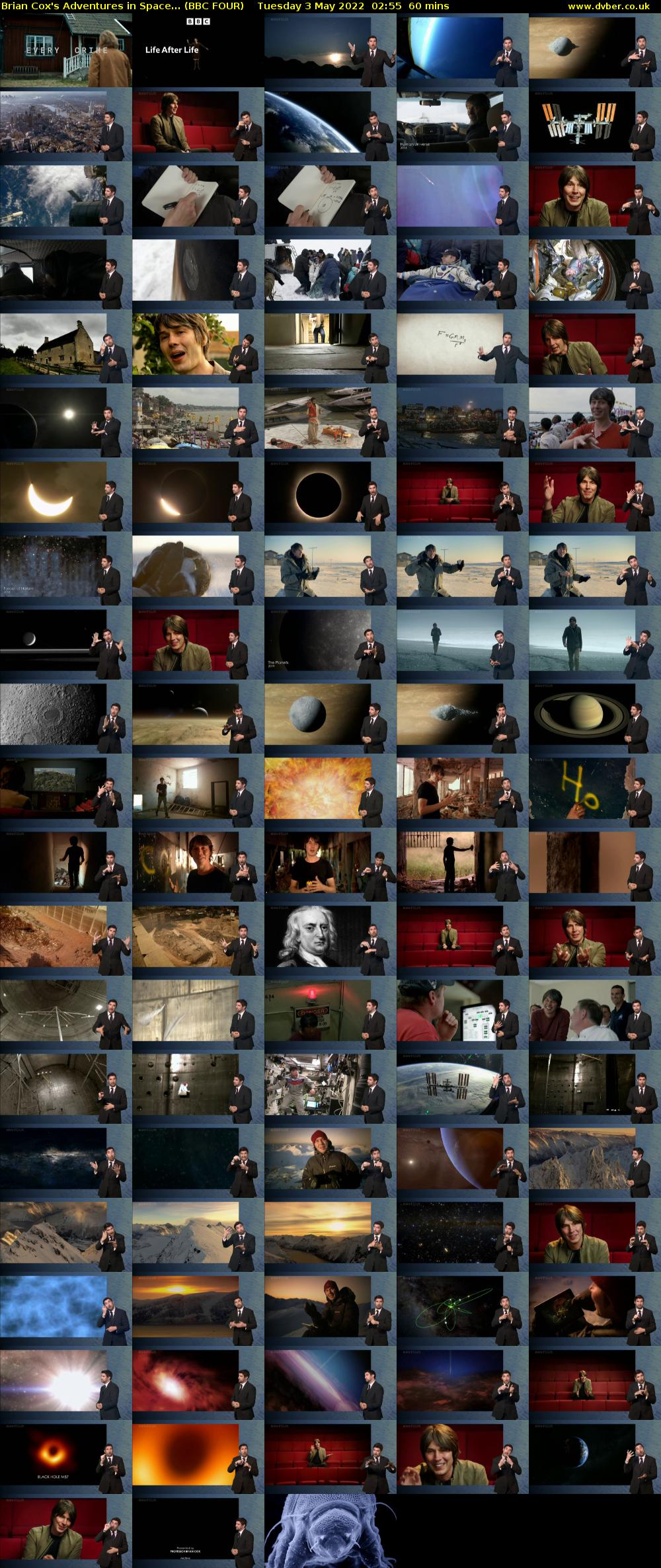 Brian Cox's Adventures in Space... (BBC FOUR) Tuesday 3 May 2022 02:55 - 03:55