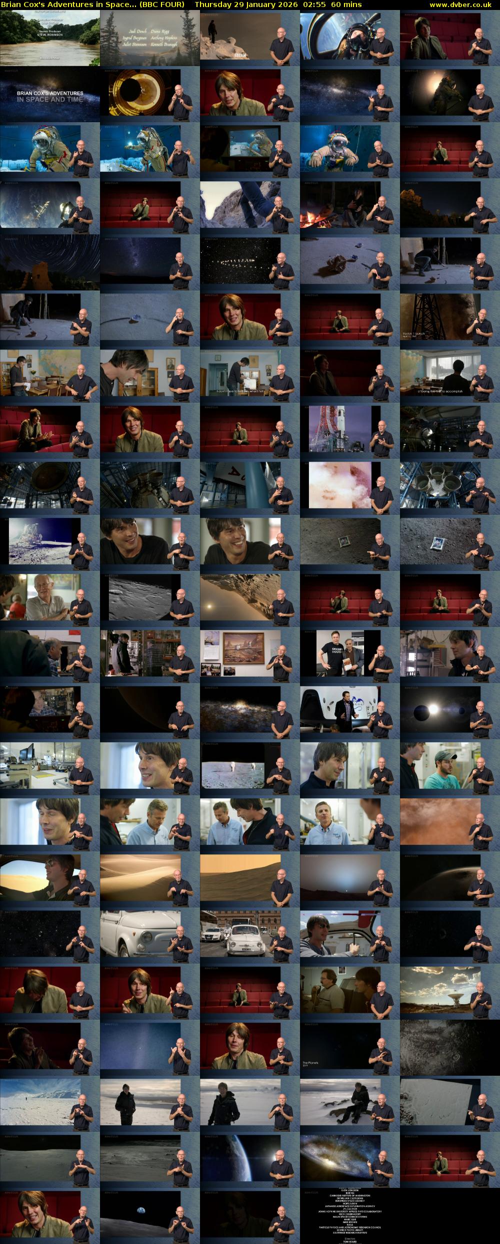 Brian Cox's Adventures in Space... (BBC FOUR) Thursday 29 January 2026 02:55 - 03:55