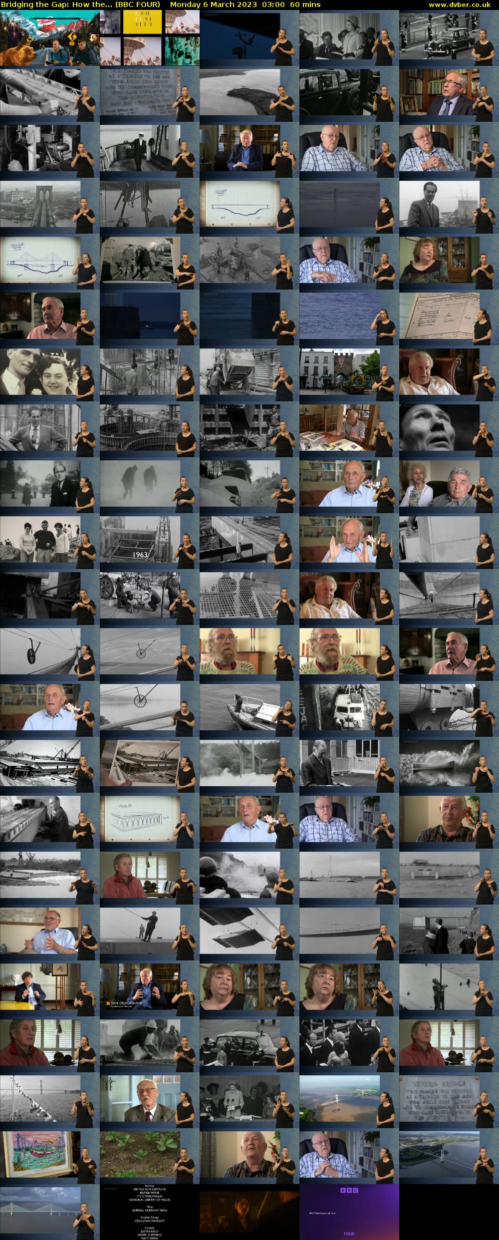 Bridging the Gap: How the... (BBC FOUR) Monday 6 March 2023 03:00 - 04:00