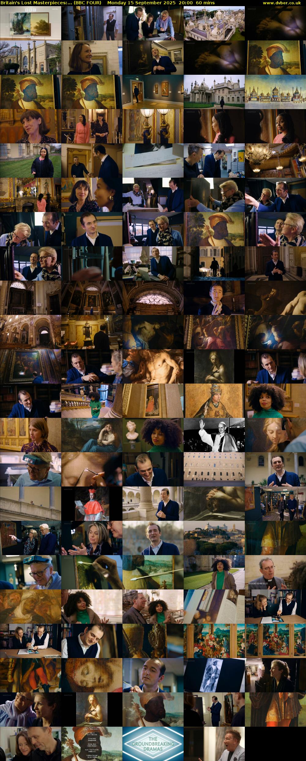 Britain's Lost Masterpieces:... (BBC FOUR) Monday 15 September 2025 20:00 - 21:00