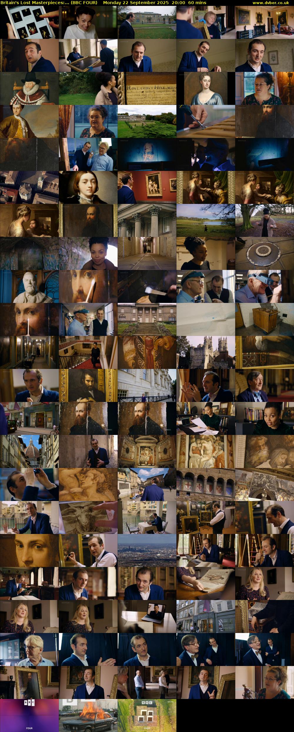 Britain's Lost Masterpieces:... (BBC FOUR) Monday 22 September 2025 20:00 - 21:00