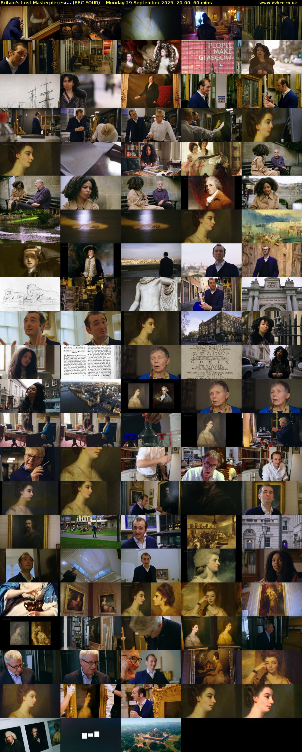 Britain's Lost Masterpieces:... (BBC FOUR) Monday 29 September 2025 20:00 - 21:00