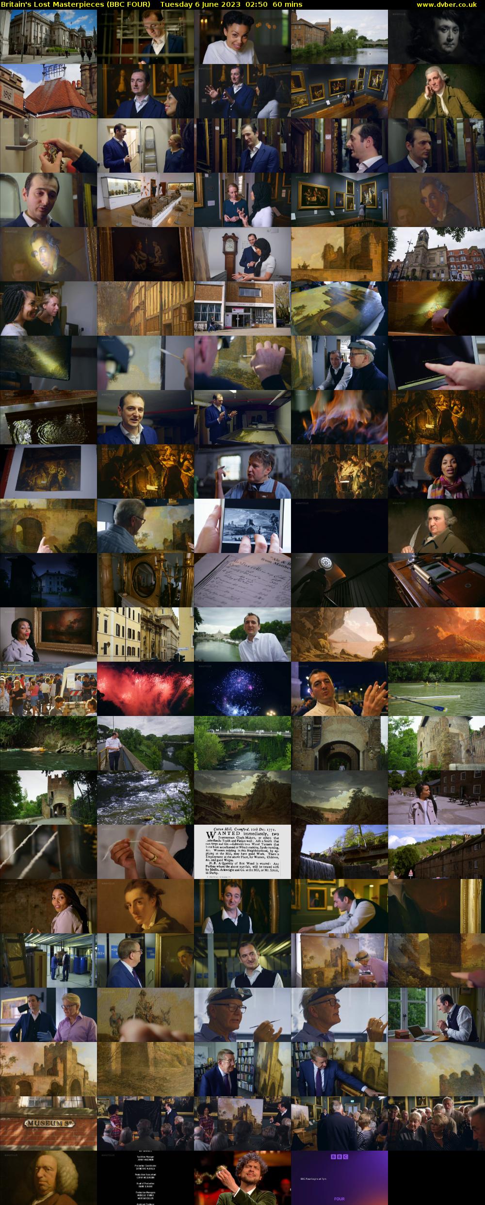 Britain's Lost Masterpieces (BBC FOUR) Tuesday 6 June 2023 02:50 - 03:50