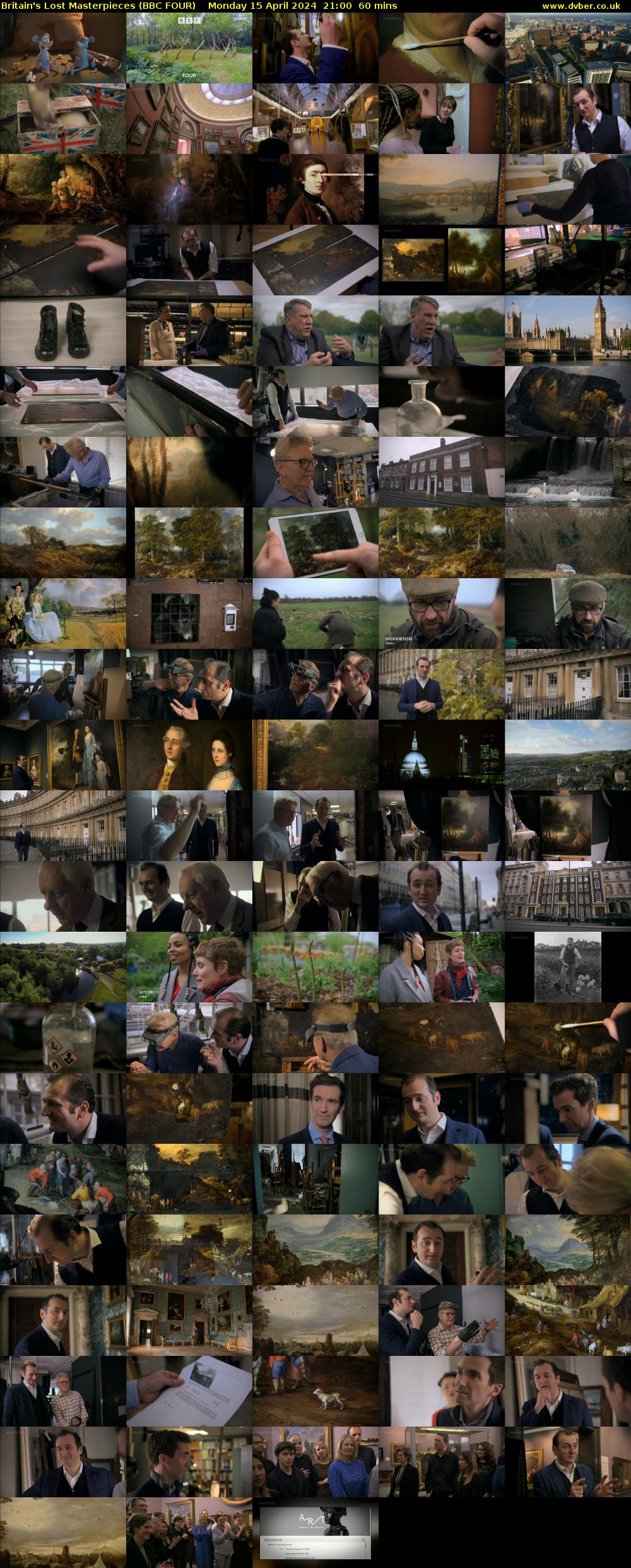 Britain's Lost Masterpieces (BBC FOUR) Monday 15 April 2024 21:00 - 22:00