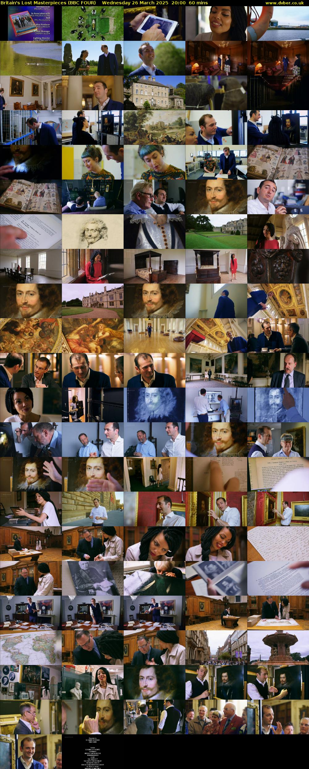 Britain's Lost Masterpieces (BBC FOUR) Wednesday 26 March 2025 20:00 - 21:00