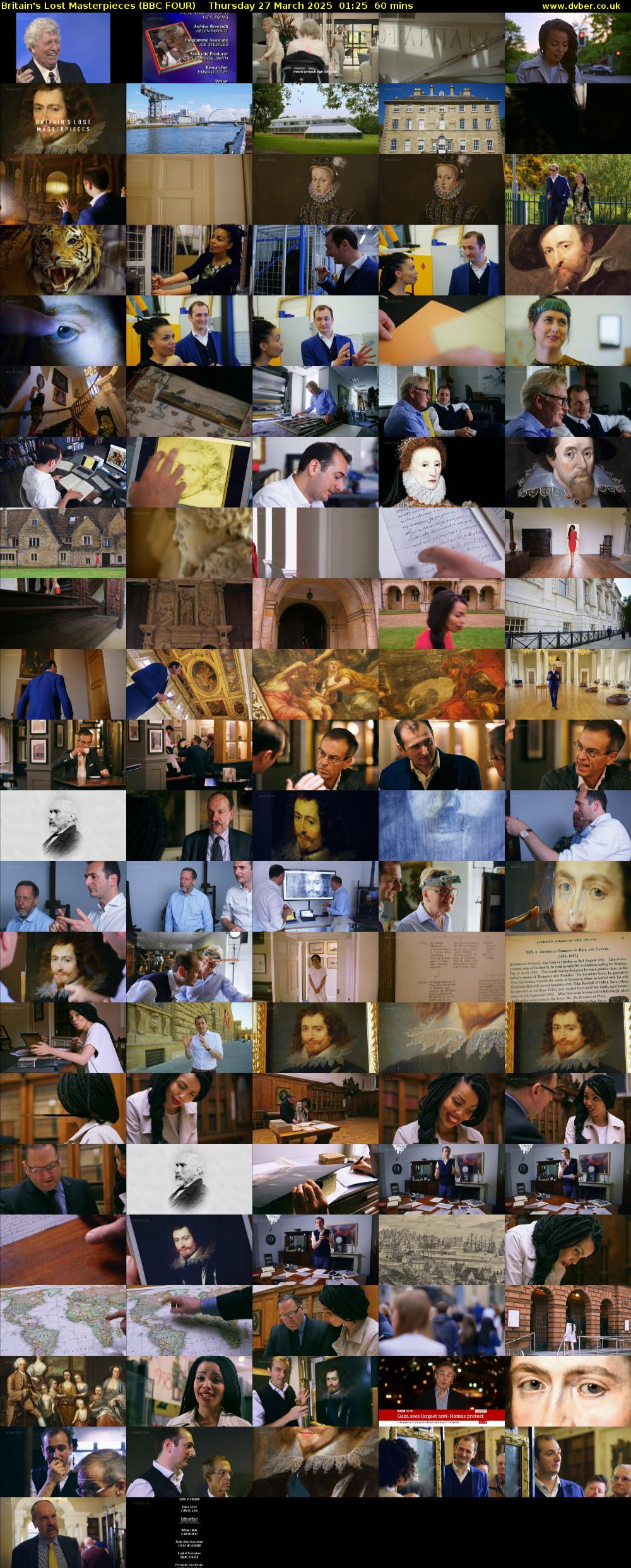 Britain's Lost Masterpieces (BBC FOUR) Thursday 27 March 2025 01:25 - 02:25
