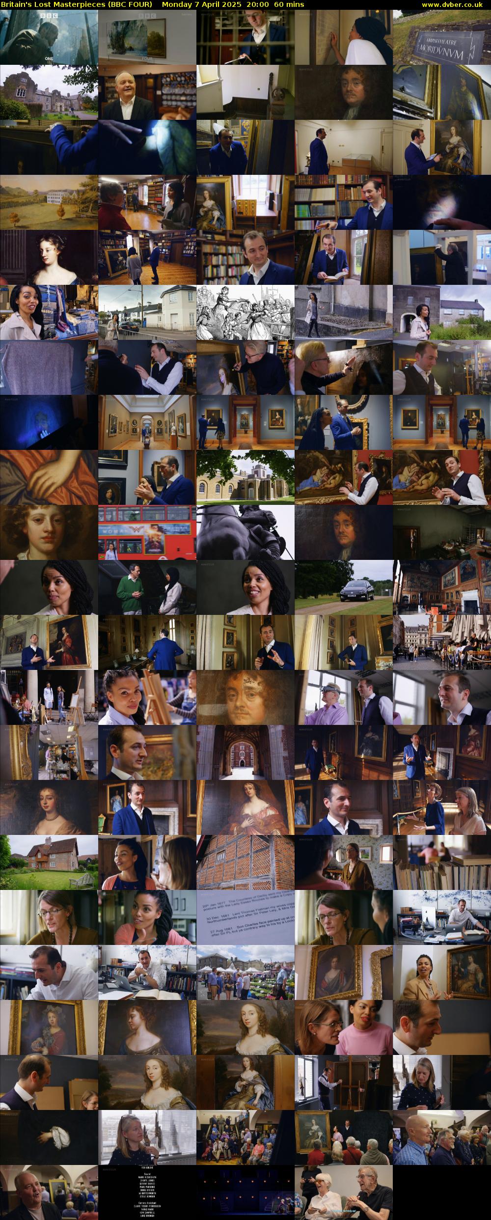 Britain's Lost Masterpieces (BBC FOUR) Monday 7 April 2025 20:00 - 21:00