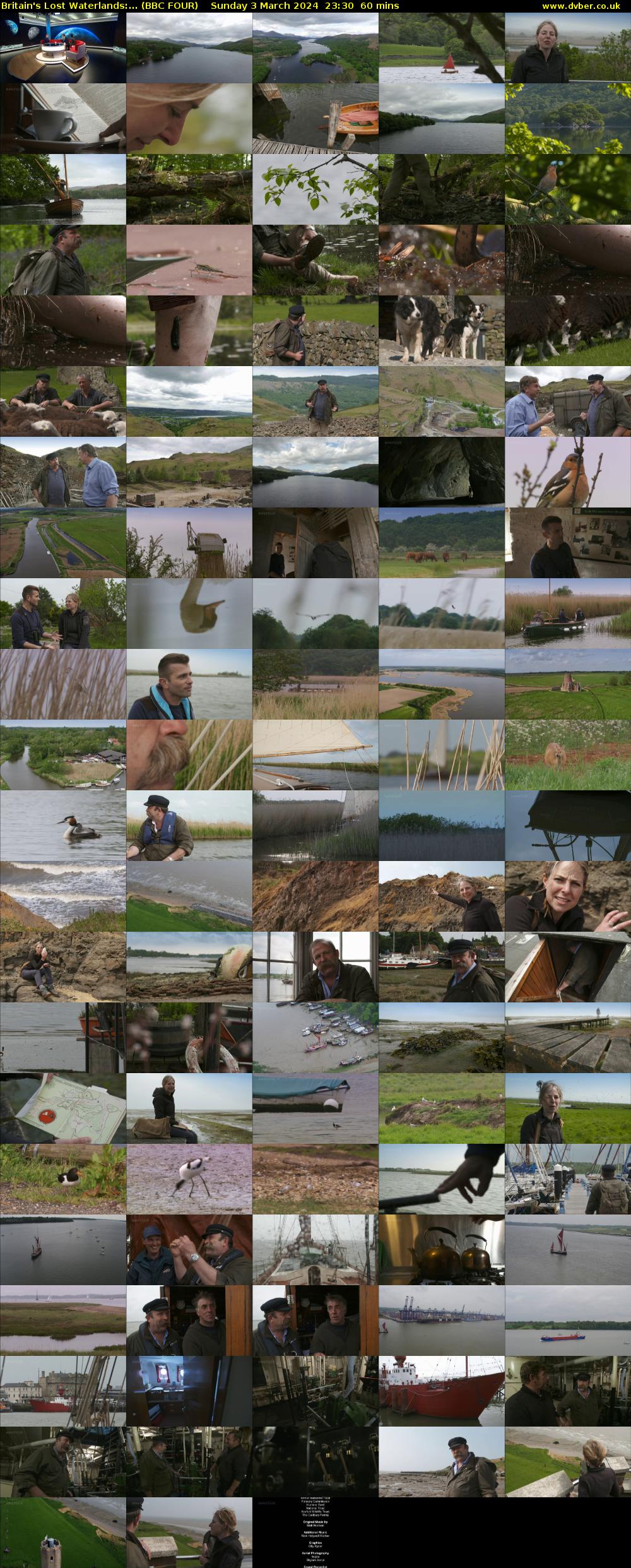 Britain's Lost Waterlands:... (BBC FOUR) Sunday 3 March 2024 23:30 - 00:30