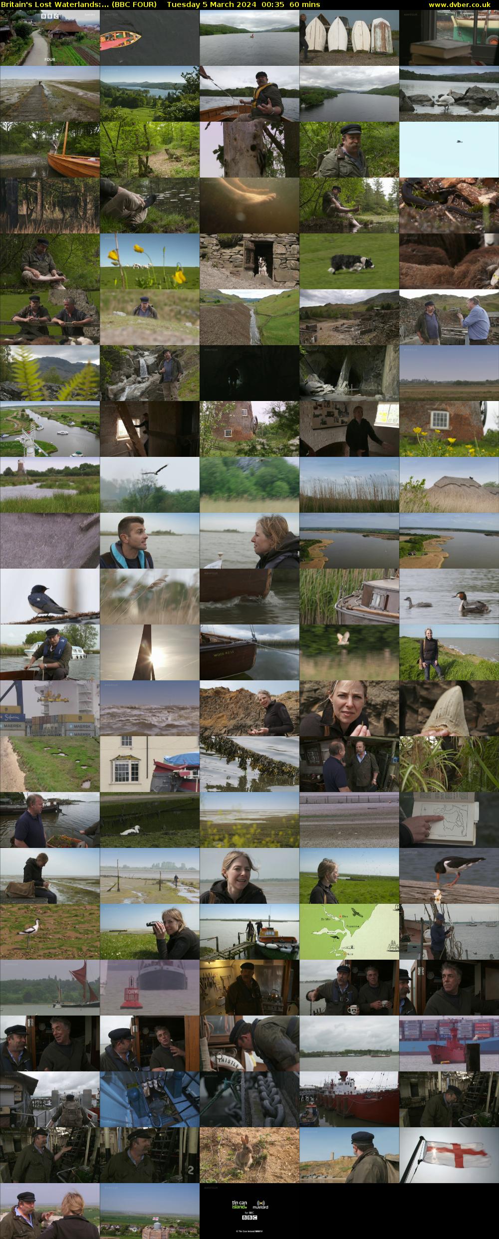 Britain's Lost Waterlands:... (BBC FOUR) Tuesday 5 March 2024 00:35 - 01:35