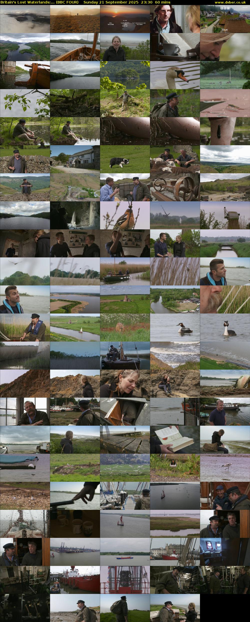 Britain's Lost Waterlands:... (BBC FOUR) Sunday 21 September 2025 23:30 - 00:30