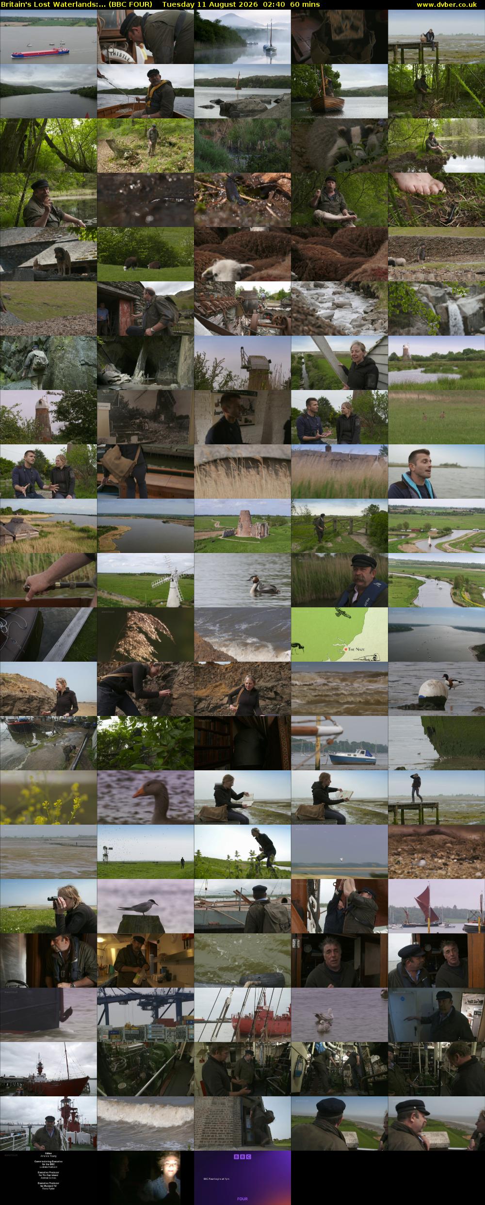 Britain's Lost Waterlands:... (BBC FOUR) Tuesday 11 August 2026 02:40 - 03:40
