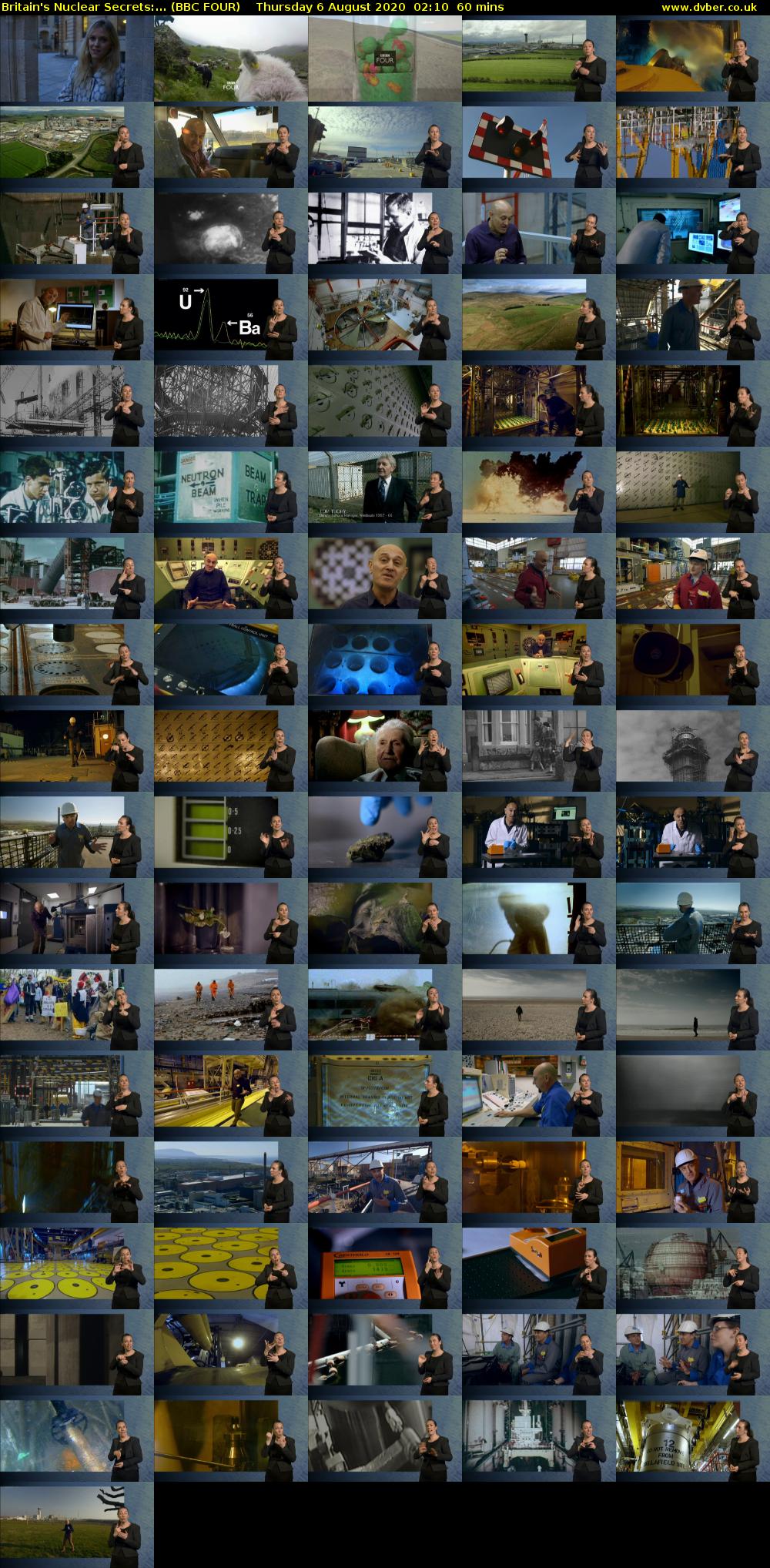 Britain's Nuclear Secrets:... (BBC FOUR) Thursday 6 August 2020 02:10 - 03:10