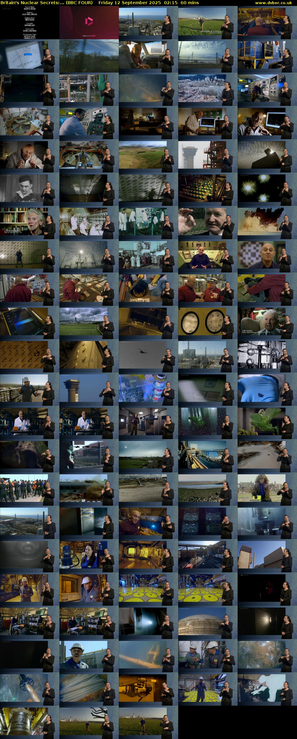 Britain's Nuclear Secrets:... (BBC FOUR) Friday 12 September 2025 02:15 - 03:15