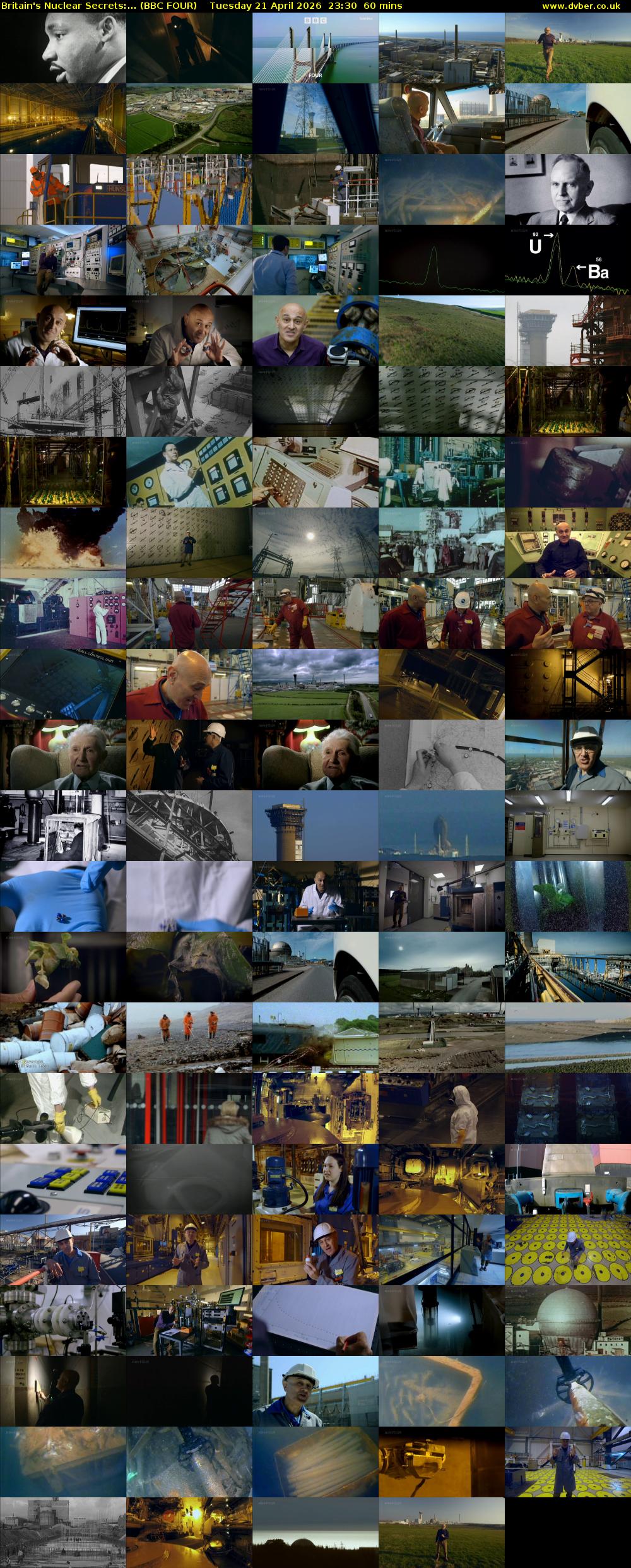 Britain's Nuclear Secrets:... (BBC FOUR) Tuesday 21 April 2026 23:30 - 00:30