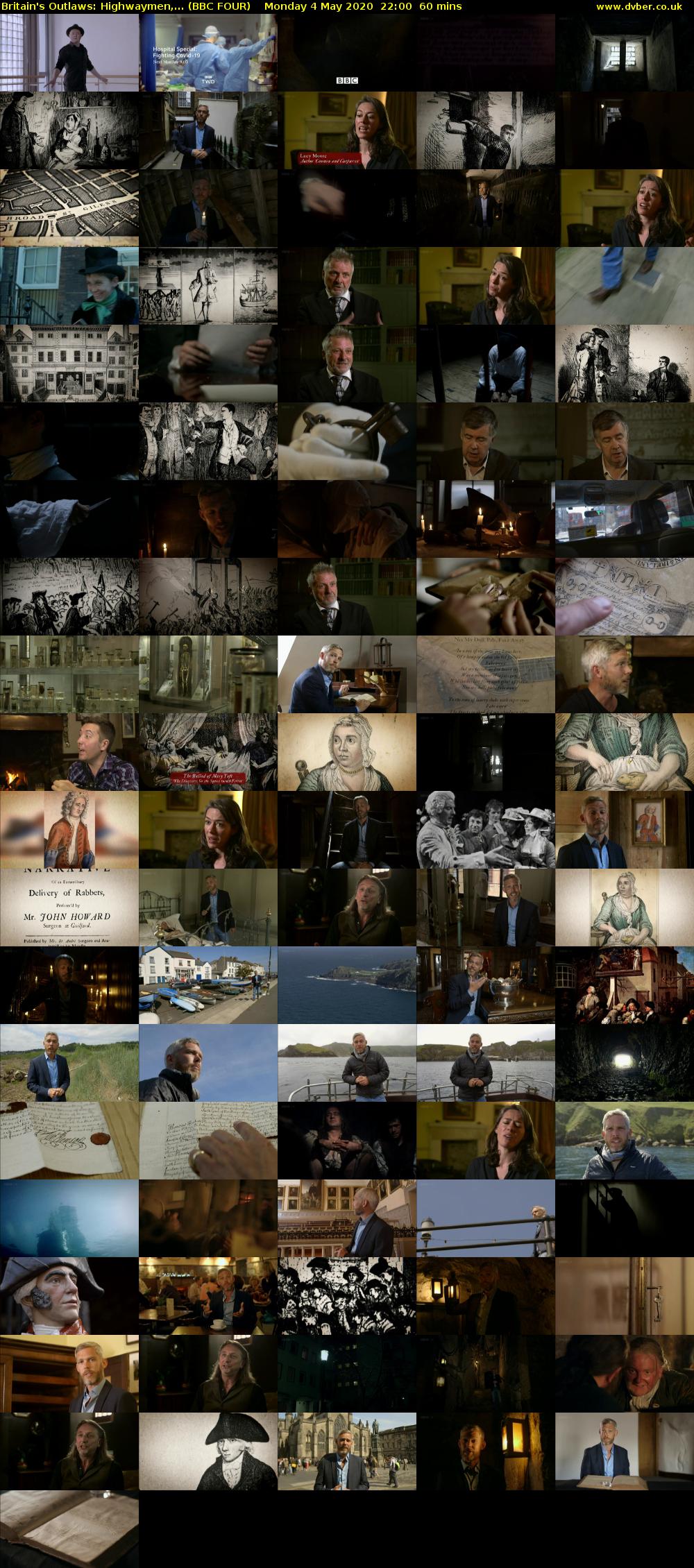 Britain's Outlaws: Highwaymen,... (BBC FOUR) Monday 4 May 2020 22:00 - 23:00