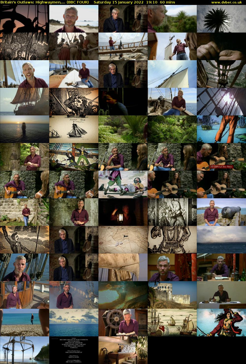 Britain's Outlaws: Highwaymen,... (BBC FOUR) Saturday 15 January 2022 19:10 - 20:10