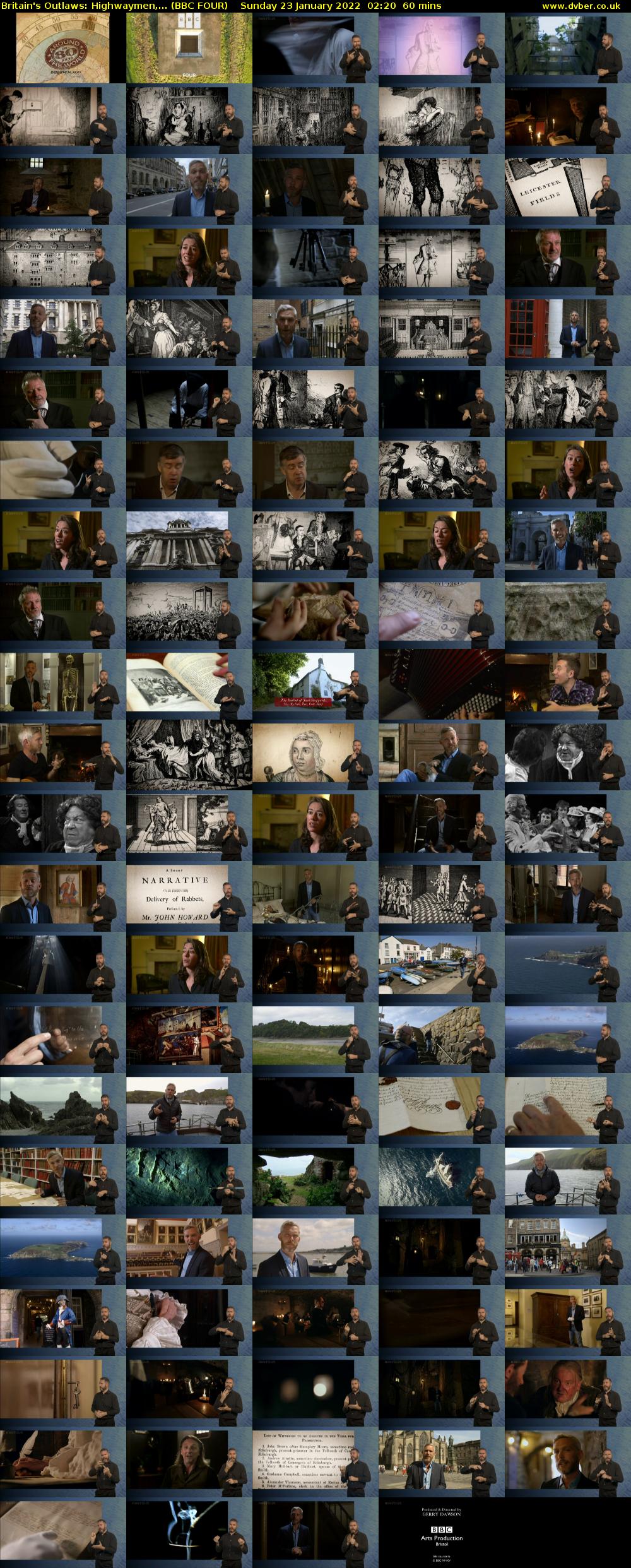 Britain's Outlaws: Highwaymen,... (BBC FOUR) Sunday 23 January 2022 02:20 - 03:20