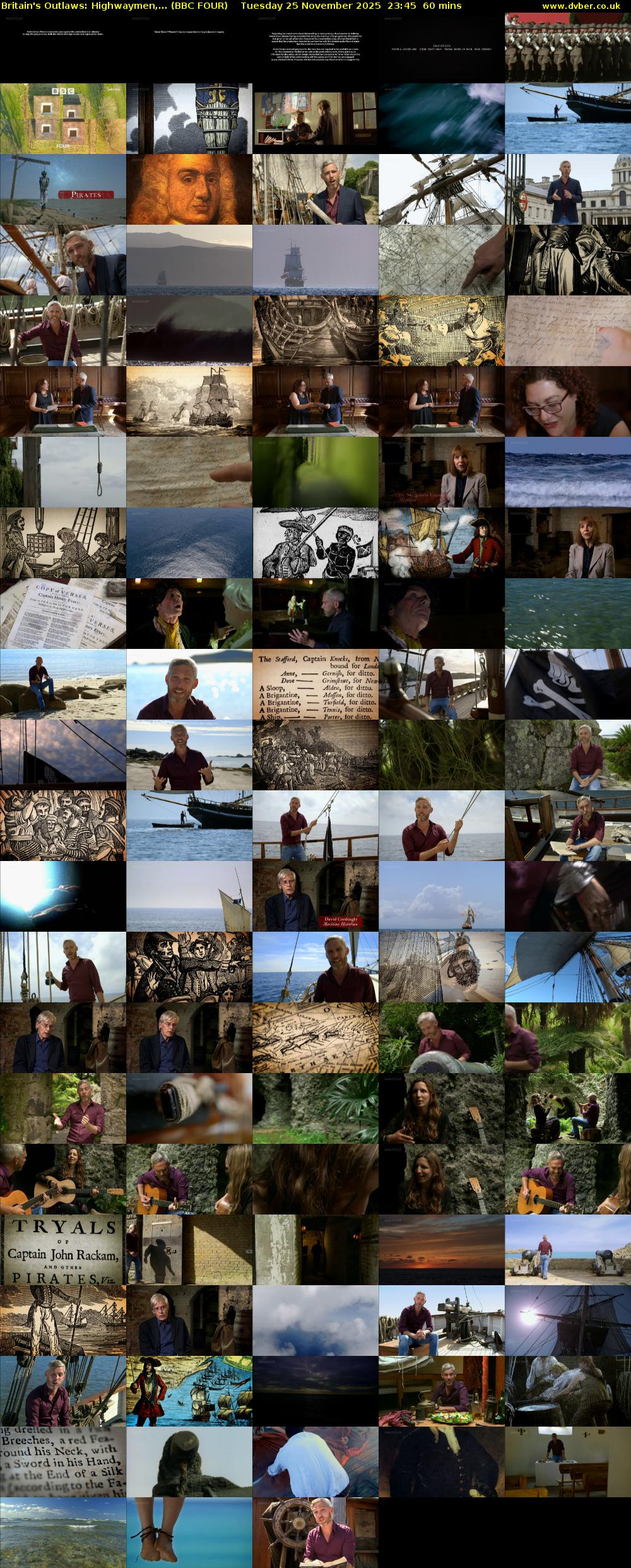 Britain's Outlaws: Highwaymen,... (BBC FOUR) Tuesday 25 November 2025 23:45 - 00:45