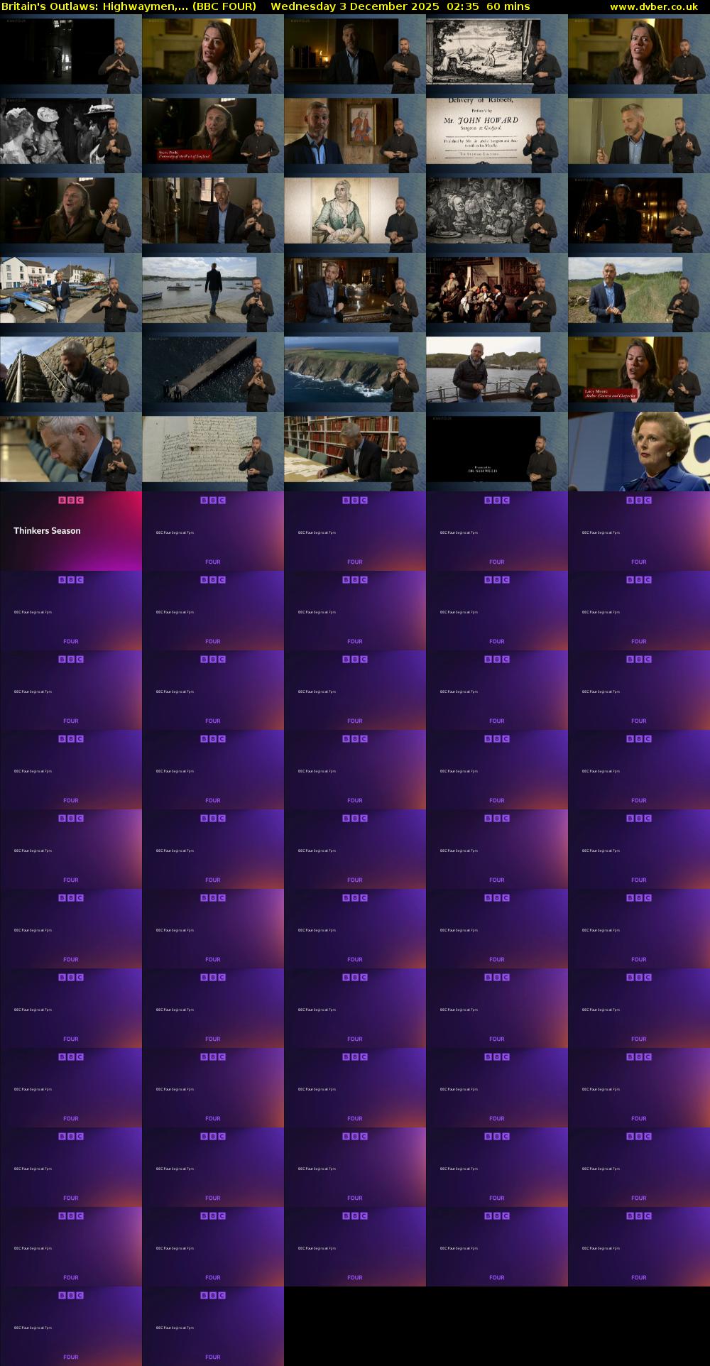 Britain's Outlaws: Highwaymen,... (BBC FOUR) Wednesday 3 December 2025 02:35 - 03:35