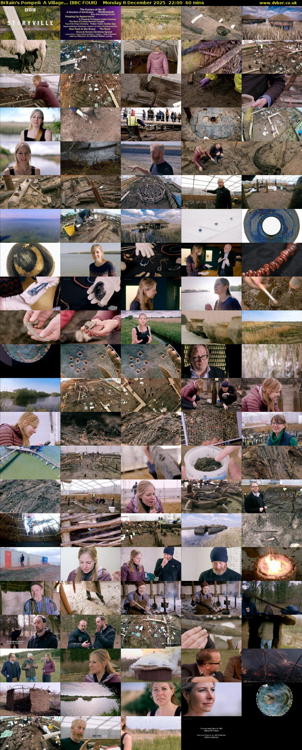 Britain's Pompeii: A Village... (BBC FOUR) Monday 8 December 2025 22:00 - 23:00