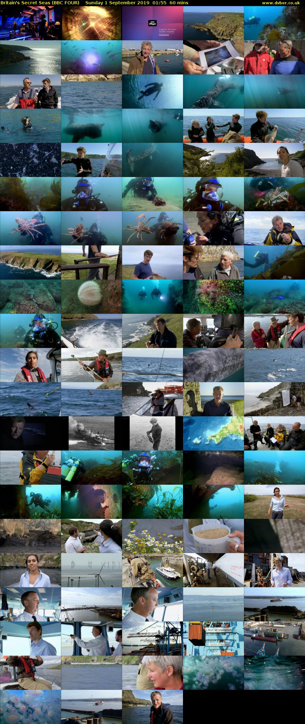 Britain's Secret Seas (BBC FOUR) Sunday 1 September 2019 01:55 - 02:55