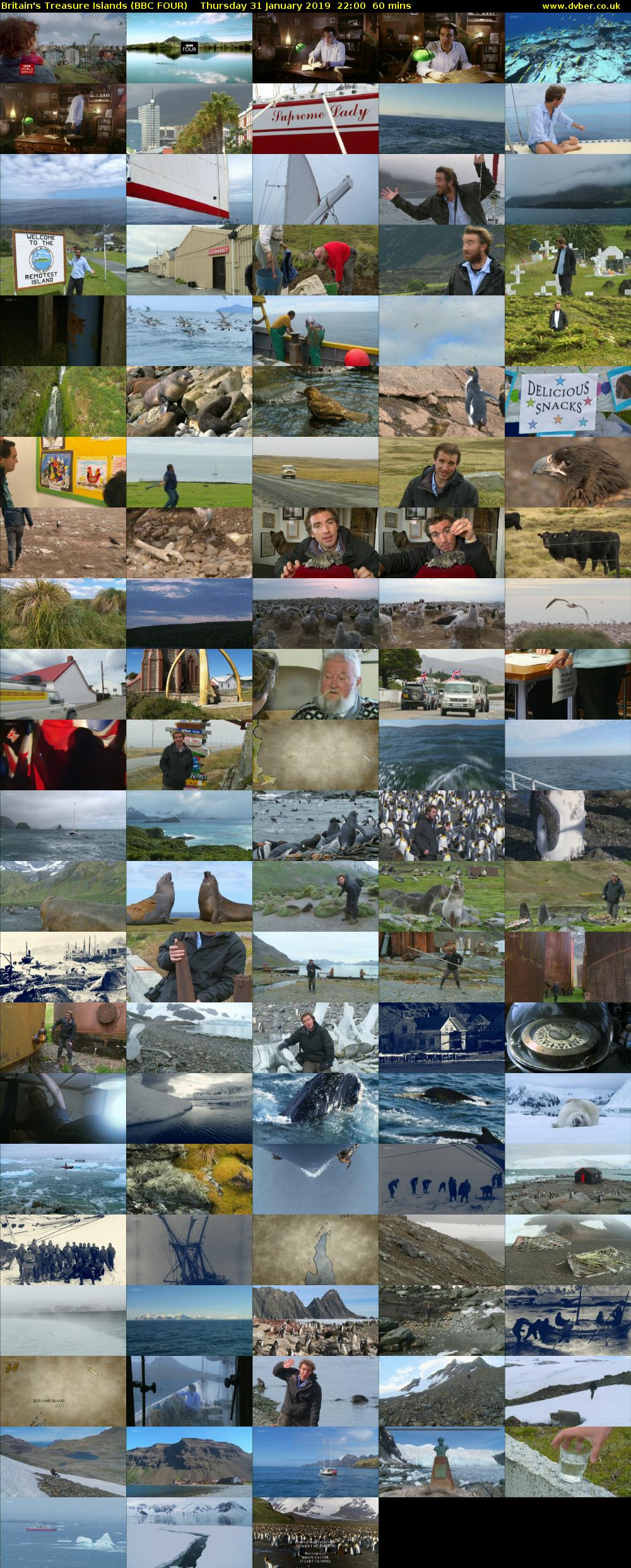 Britain's Treasure Islands (BBC FOUR) Thursday 31 January 2019 22:00 - 23:00