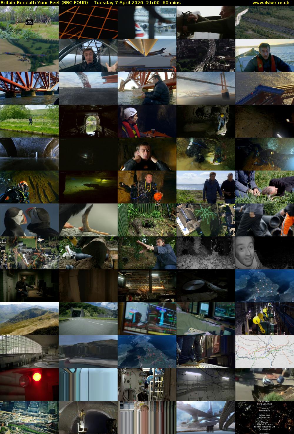 Britain Beneath Your Feet (BBC FOUR) Tuesday 7 April 2020 21:00 - 22:00