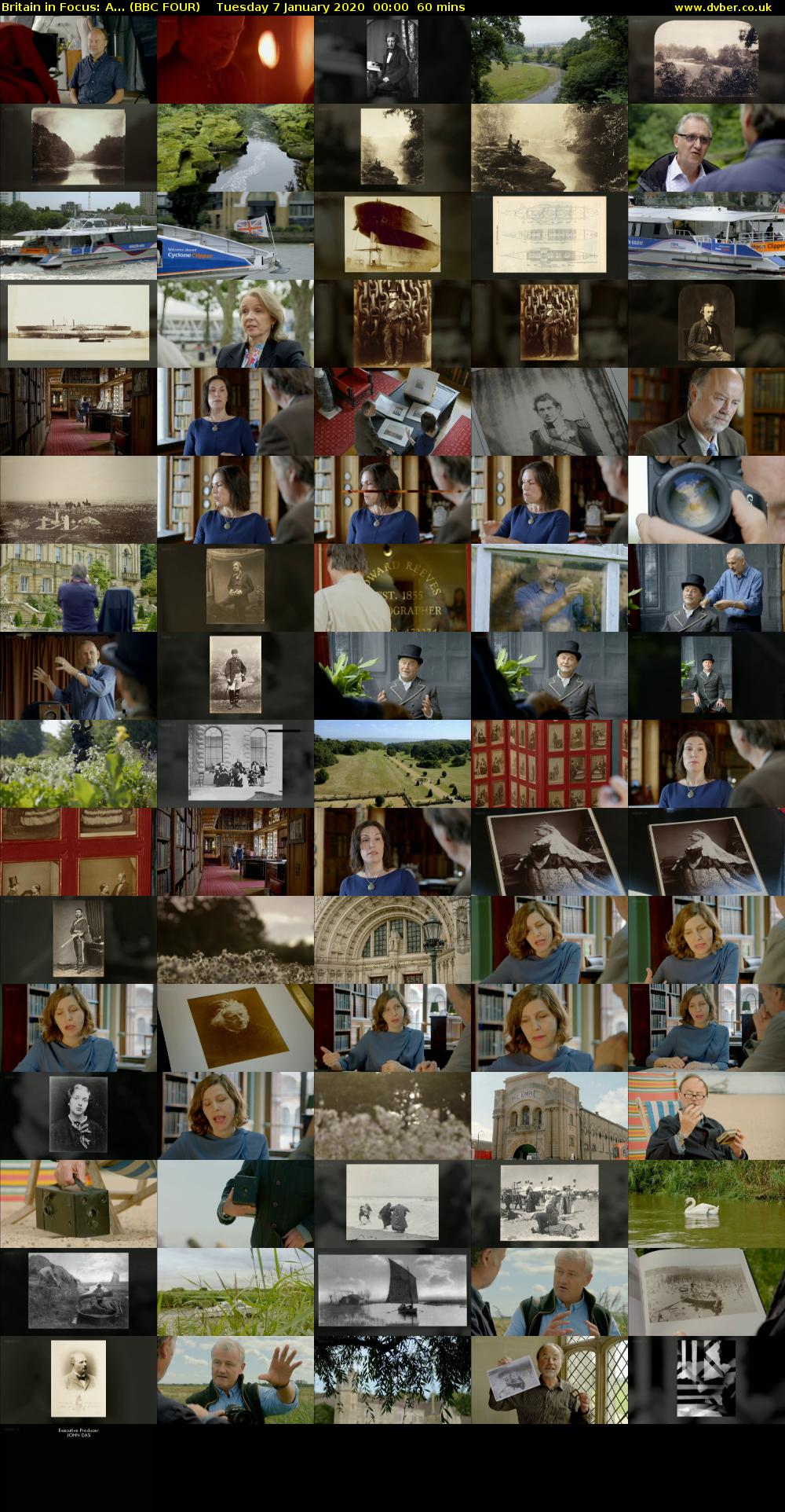Britain in Focus: A... (BBC FOUR) Tuesday 7 January 2020 00:00 - 01:00