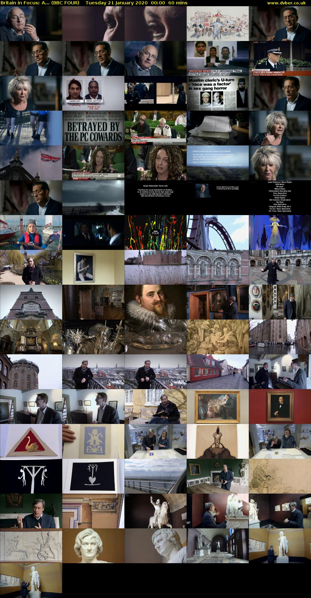 Britain in Focus: A... (BBC FOUR) Tuesday 21 January 2020 00:00 - 01:00