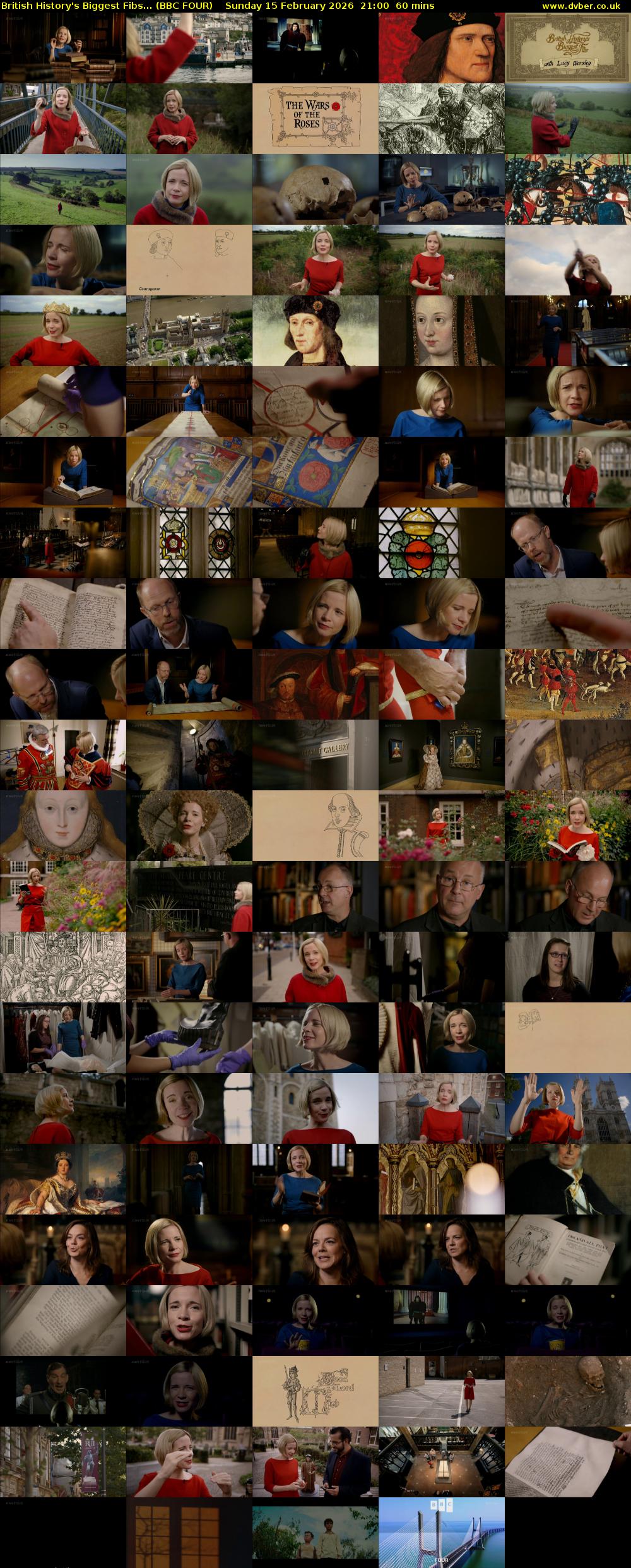 British History's Biggest Fibs... (BBC FOUR) Sunday 15 February 2026 21:00 - 22:00