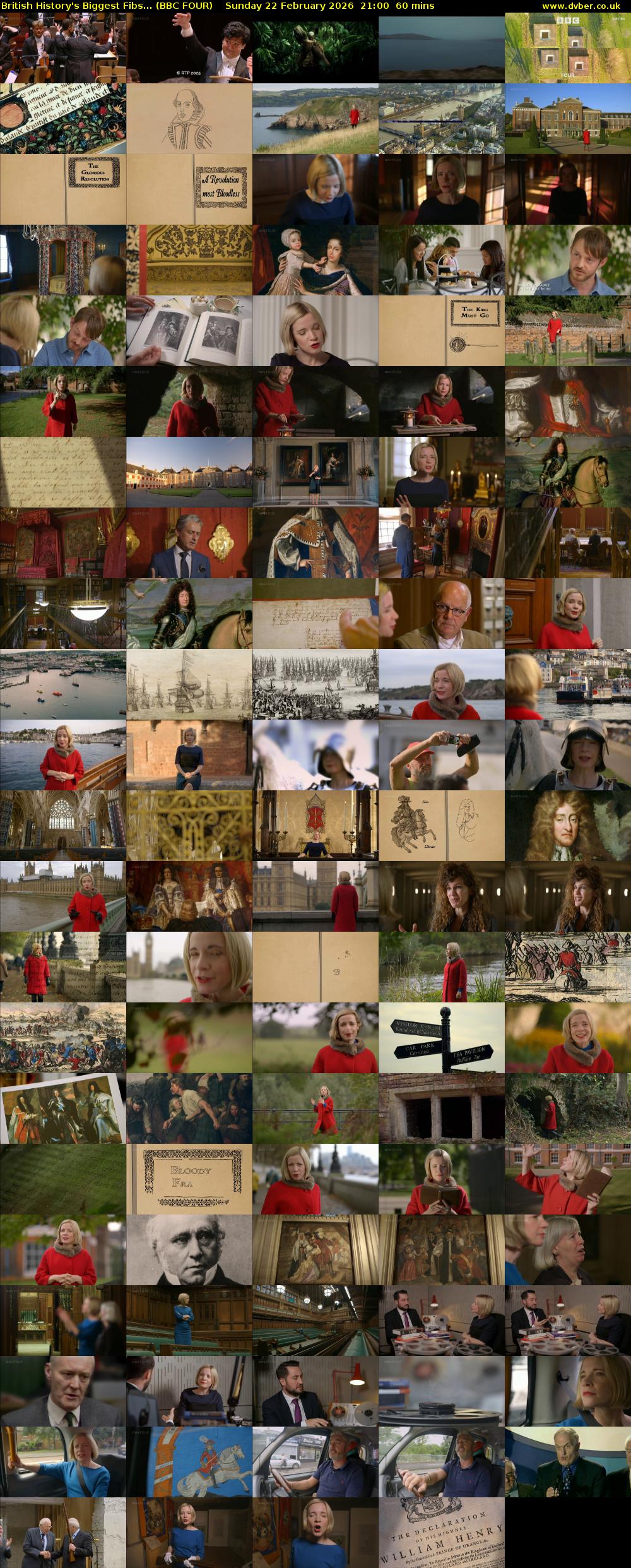 British History's Biggest Fibs... (BBC FOUR) Sunday 22 February 2026 21:00 - 22:00