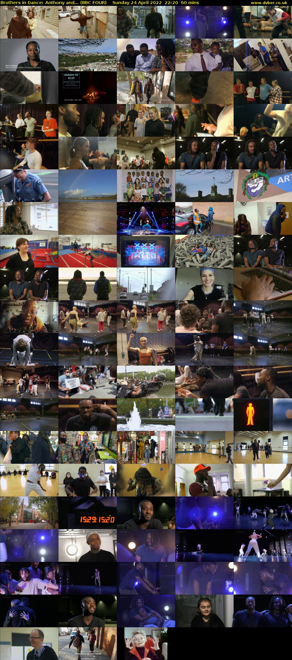 Brothers in Dance: Anthony and... (BBC FOUR) Sunday 24 April 2022 22:20 - 23:20