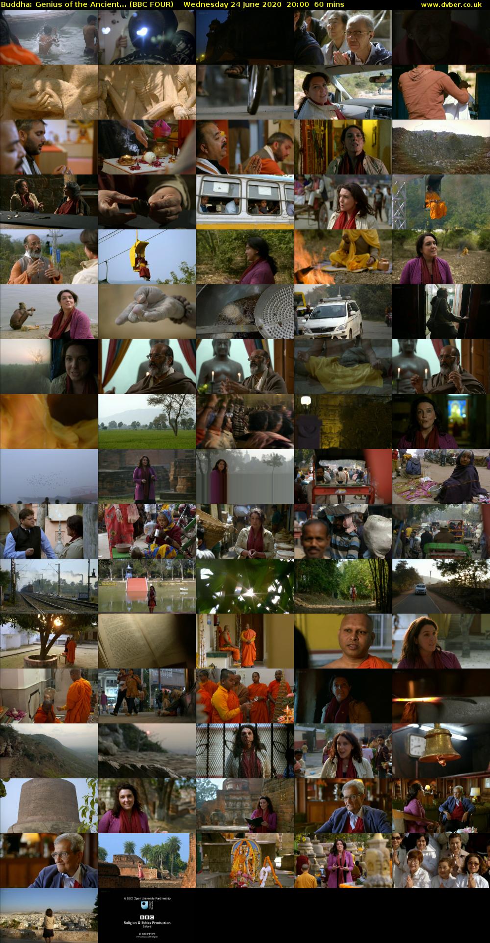 Buddha: Genius of the Ancient... (BBC FOUR) Wednesday 24 June 2020 20:00 - 21:00