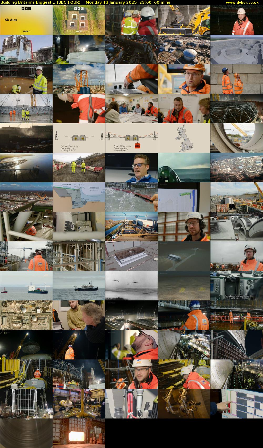 Building Britain's Biggest... (BBC FOUR) Monday 13 January 2025 23:00 - 00:00