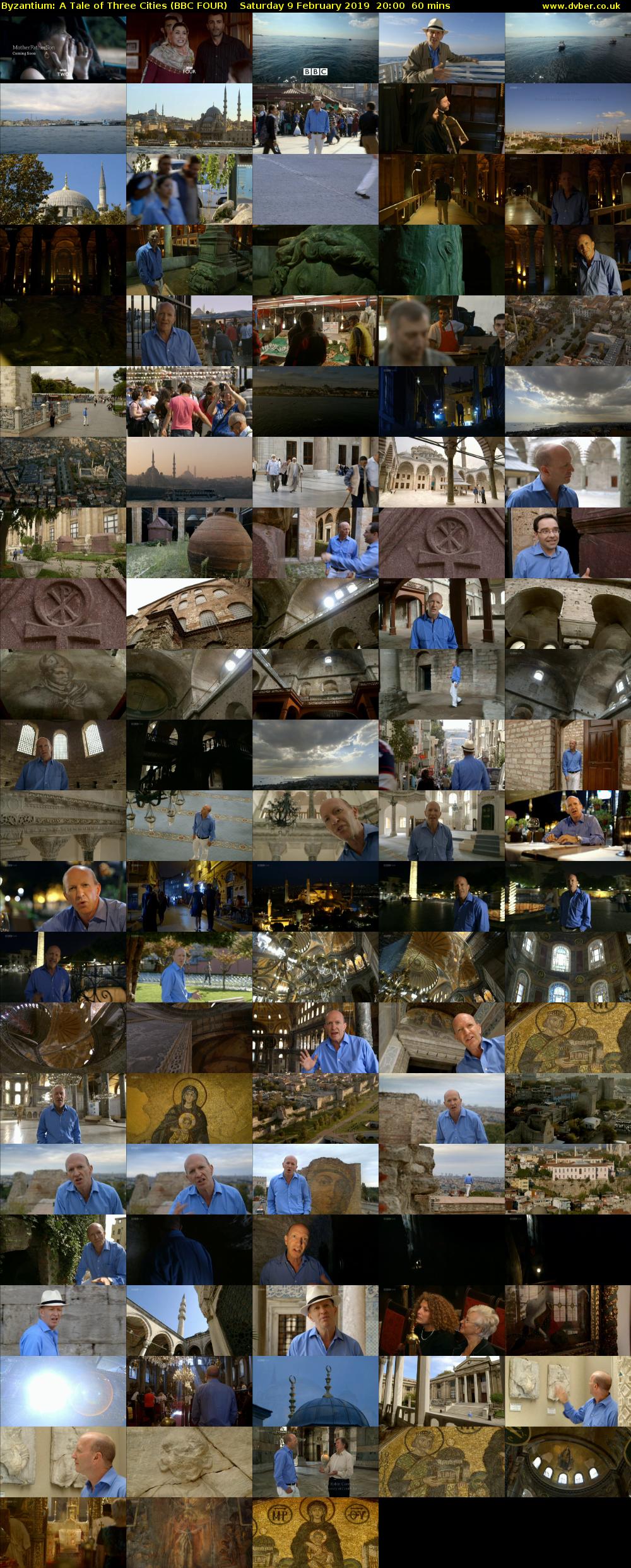 Byzantium: A Tale of Three Cities (BBC FOUR) Saturday 9 February 2019 20:00 - 21:00