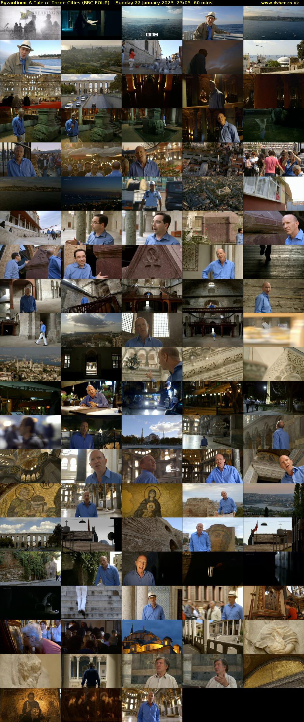 Byzantium: A Tale of Three Cities (BBC FOUR) Sunday 22 January 2023 23:05 - 00:05